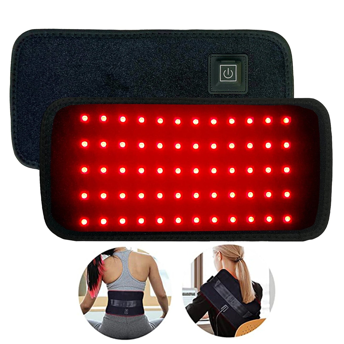 SAVSPINE™ LED Red Light Therapy Belt